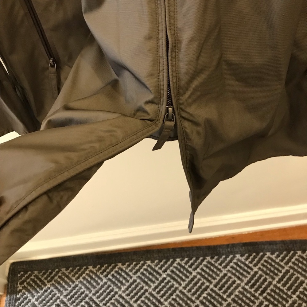 Armani Collezioni Rain Coat 42 brown green jacket - Picture 4 of 15